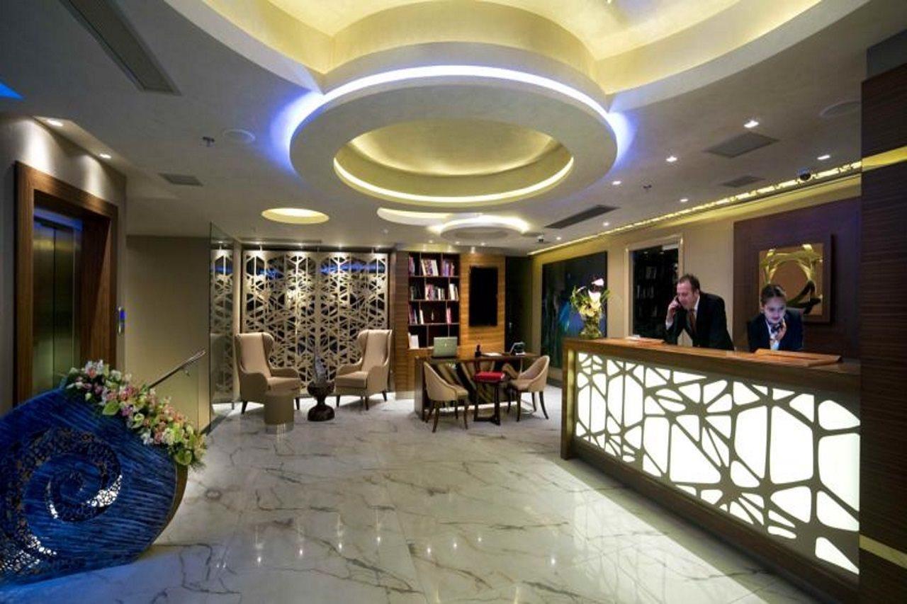 Taba Luxury Suites And Hotel Isztambul Beltér fotó
